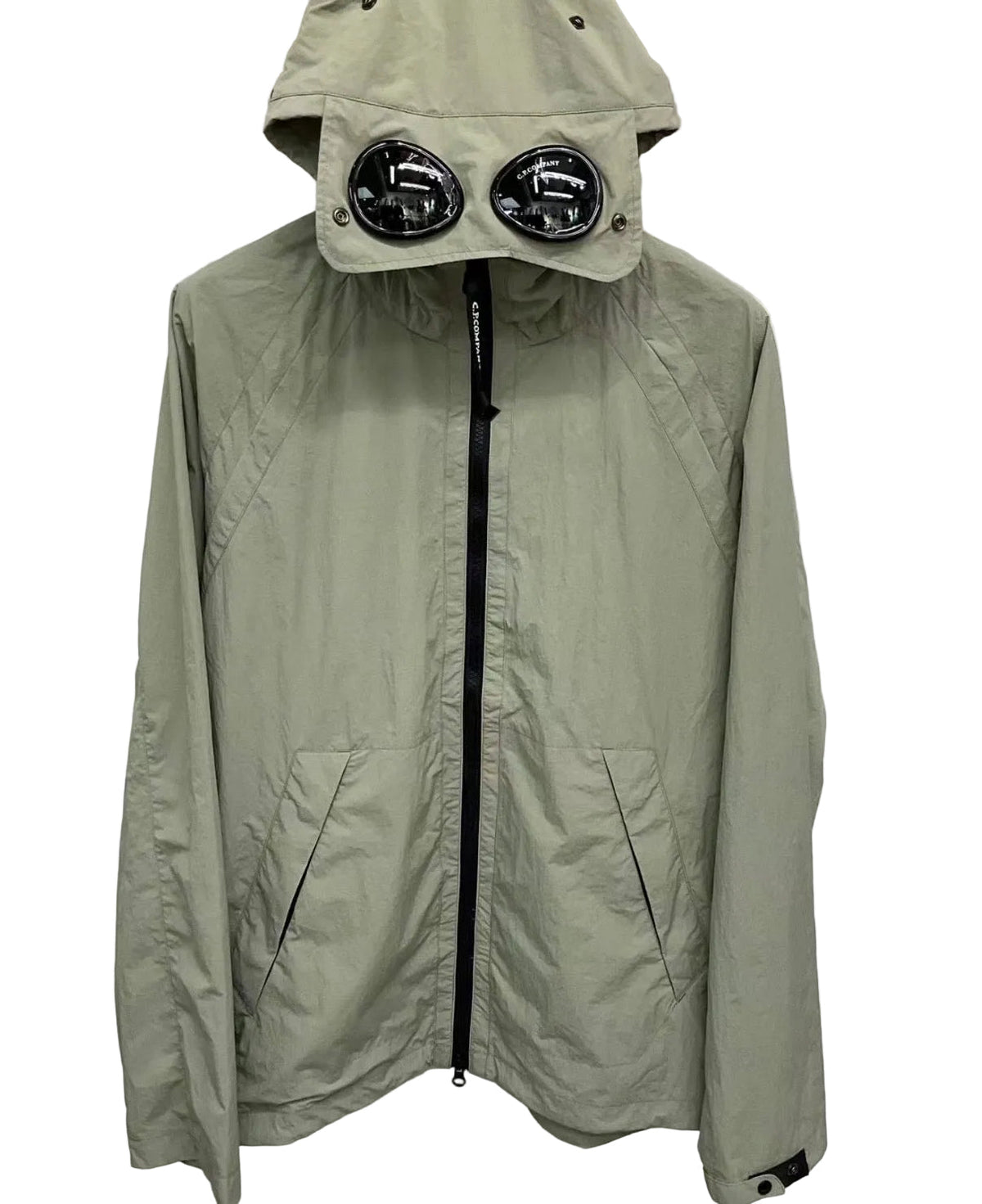 Veste zip cp company vert kaki clair