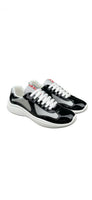 Sneakers Prada cup noir semelle blanche