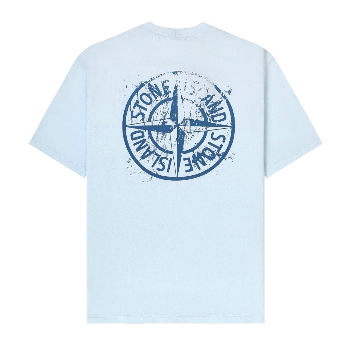 TEE shirt stone island bleu ciel a boussole