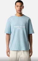 Tee shirt stone island bleu ciel
