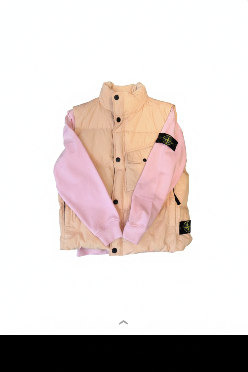 Doudoune demi manche + pull new model