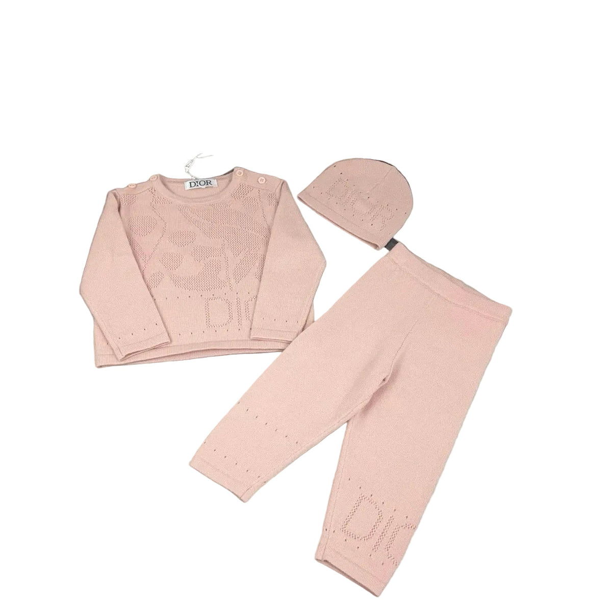 Esemble Dior +bonnet