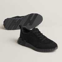 Sneakers hermes boucing full black daim