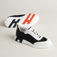 Sneakers hermes boucing noir orange