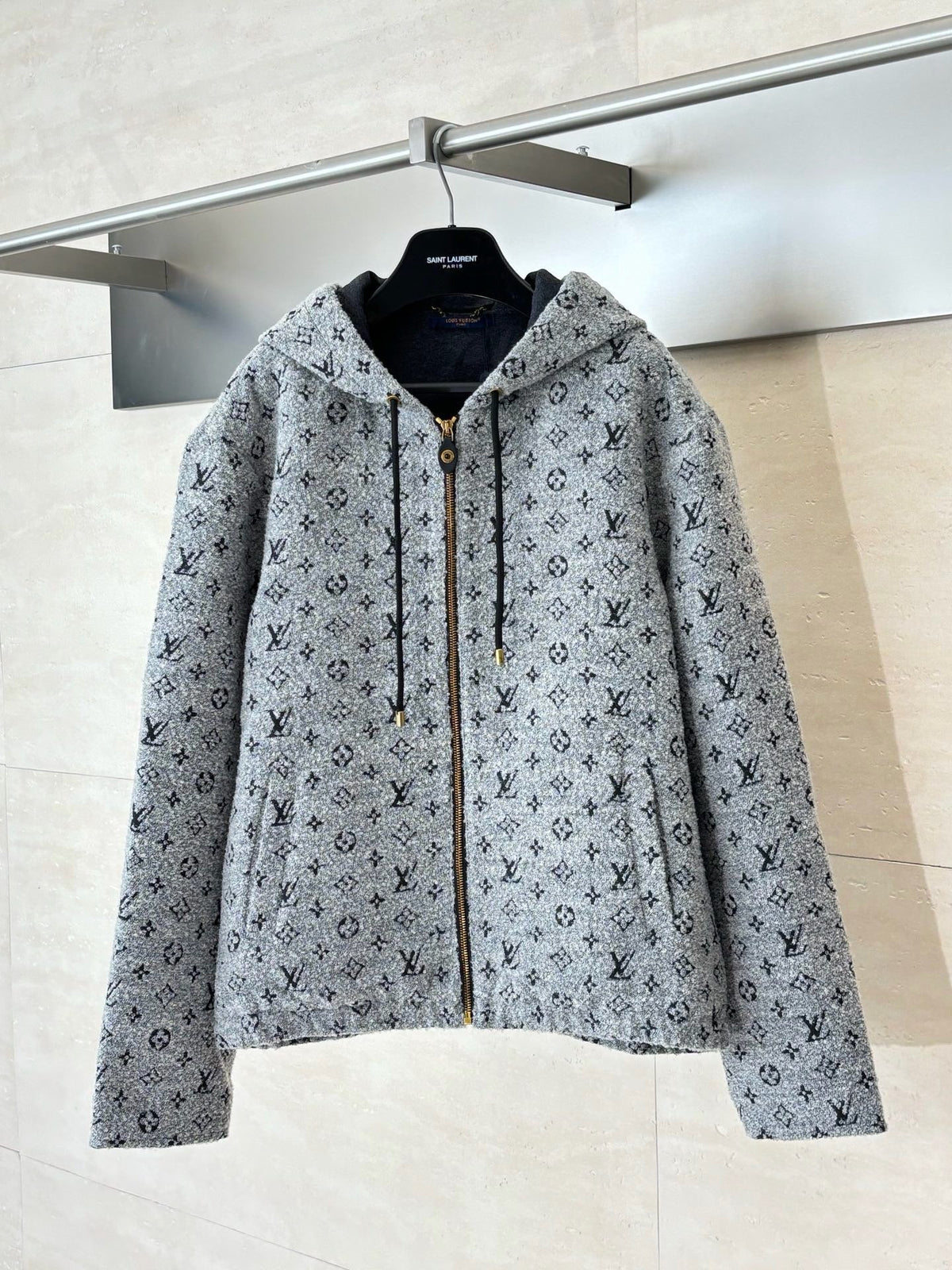 Veste zip coton lv new model