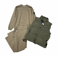 Ensemble stone island new model kaki 3 pieces
