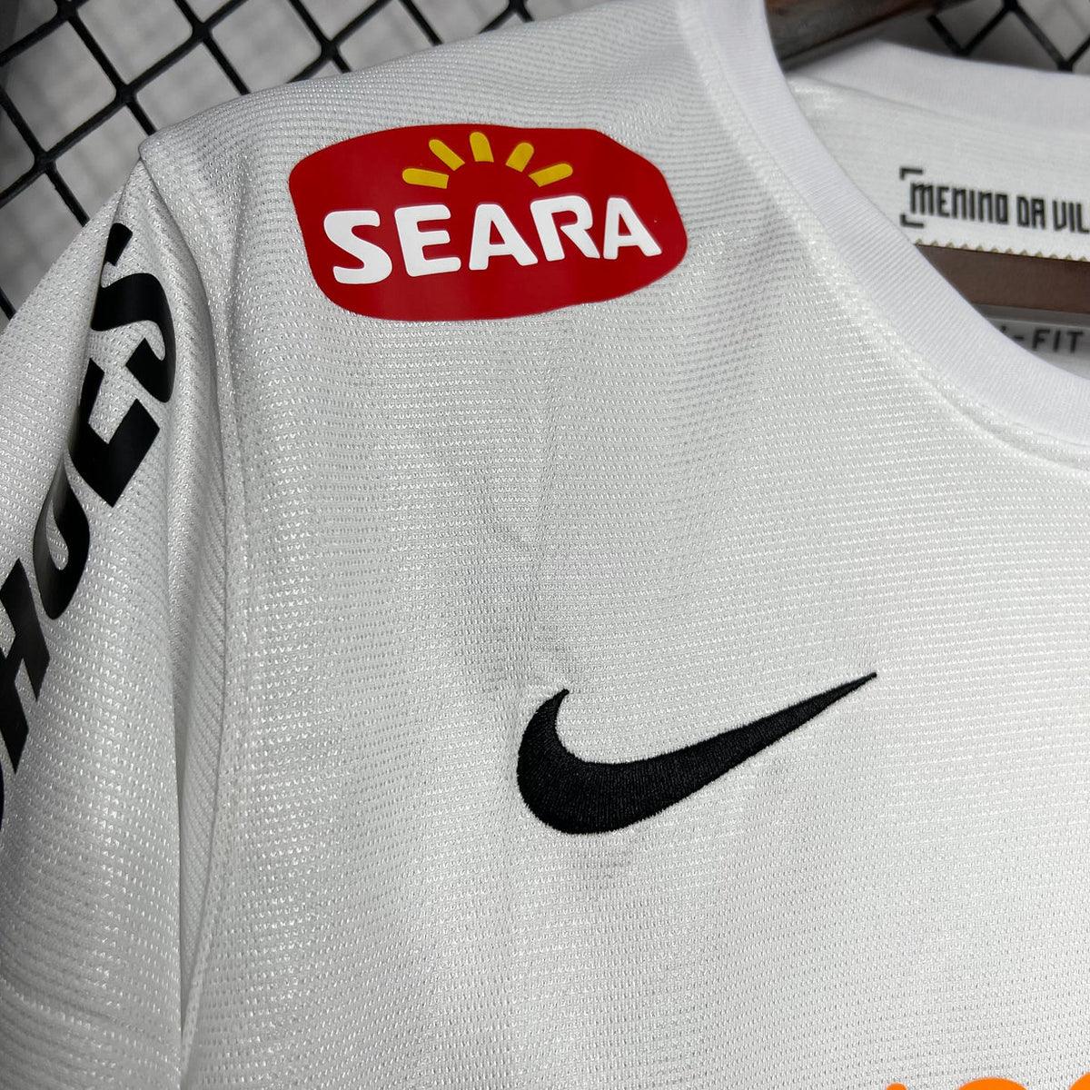 Maillot rétro Santos FC 2011-12 blanc - époque Neymar