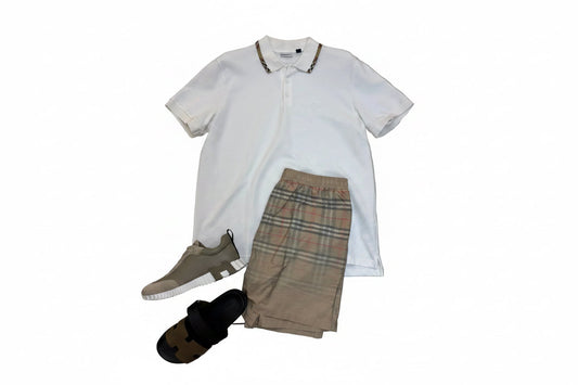 Burberry short&polo