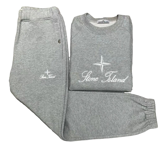 Survêtement stone island gris