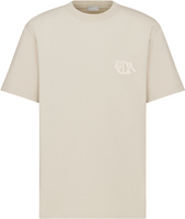 T-shirt Cd Charm, coupe relax Jersey de coton beige