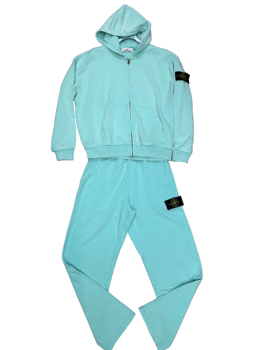 Ensemble stone island turquoise new model