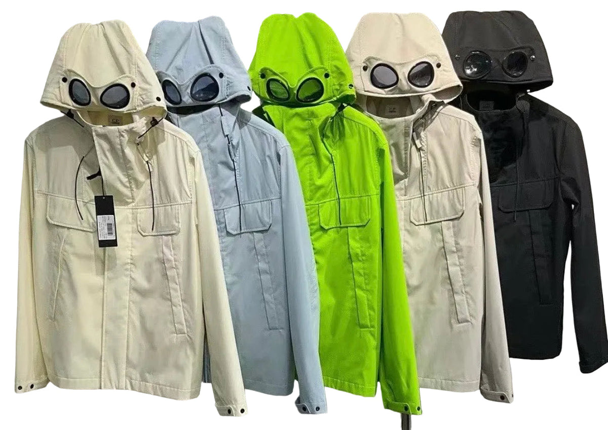 Veste zip lunette capuche cp company