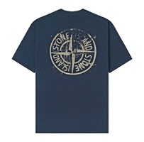 TEE shirt stone island bleu marine boussole