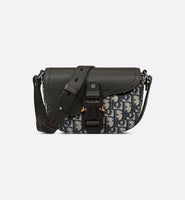Mini sac Messenger à rabat Saddle Toile