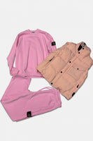 Ensemble stone island rose new model 3 pieces
