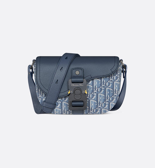 Mini sac Messenger à rabat Saddle Toile