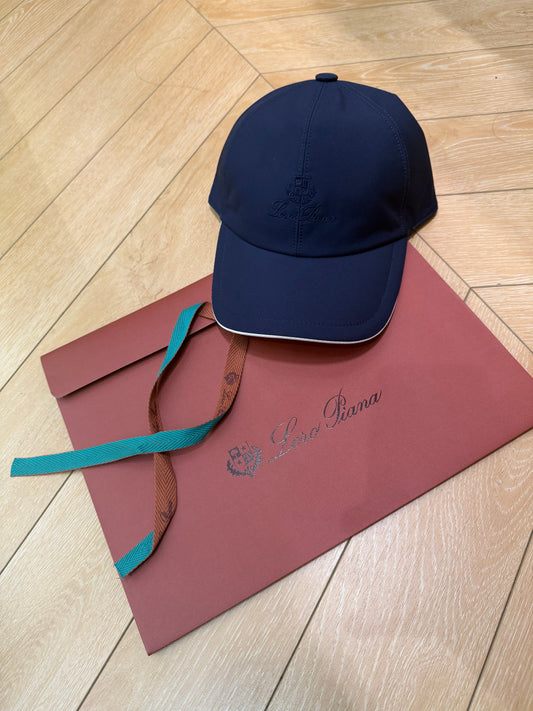 Casquette loro piana full qualité bleu marine
