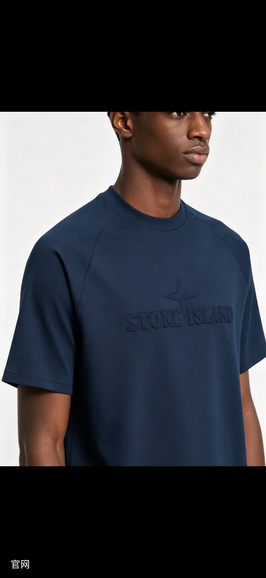 TEE shirt stone island bleu marine