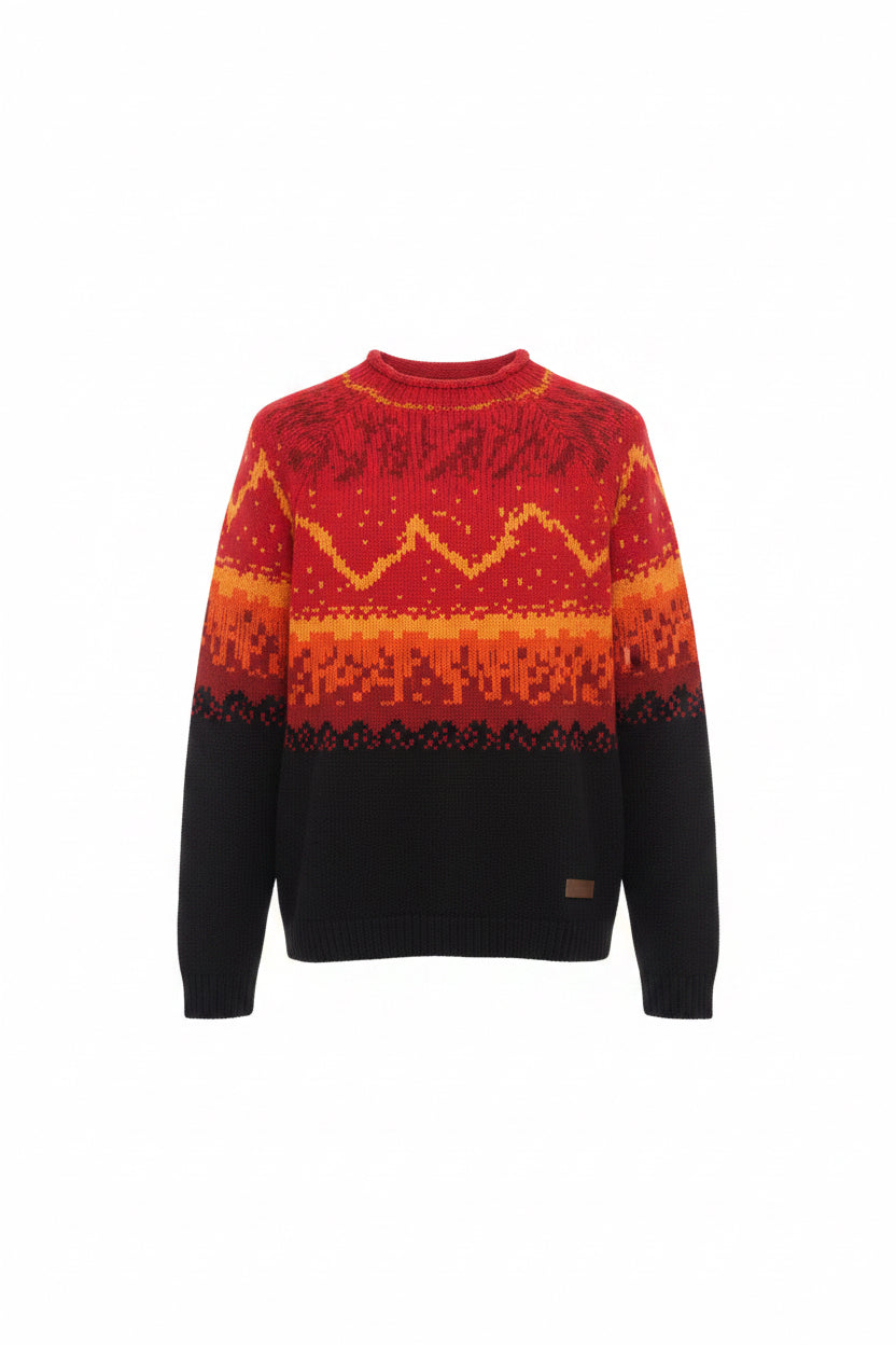 Pull en jacquard lv new model