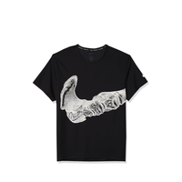 Run Division - T-shirt à imprimé graphique os - BLACK