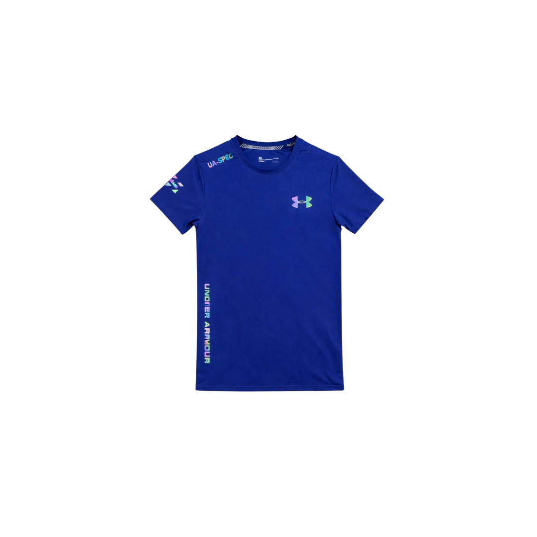 UA FLUO CONCEPT - T SHIRT - BLUE