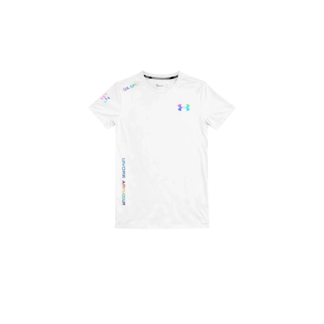 UA FLUO CONCEPT - T SHIRT -WHITE