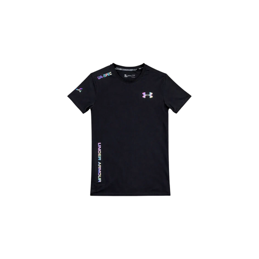 UA FLUO CONCEPT - T SHIRT -BLACK