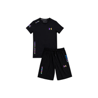 UA FLUO CONCEPT SET -BLACK