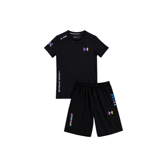 UA FLUO CONCEPT SET -BLACK