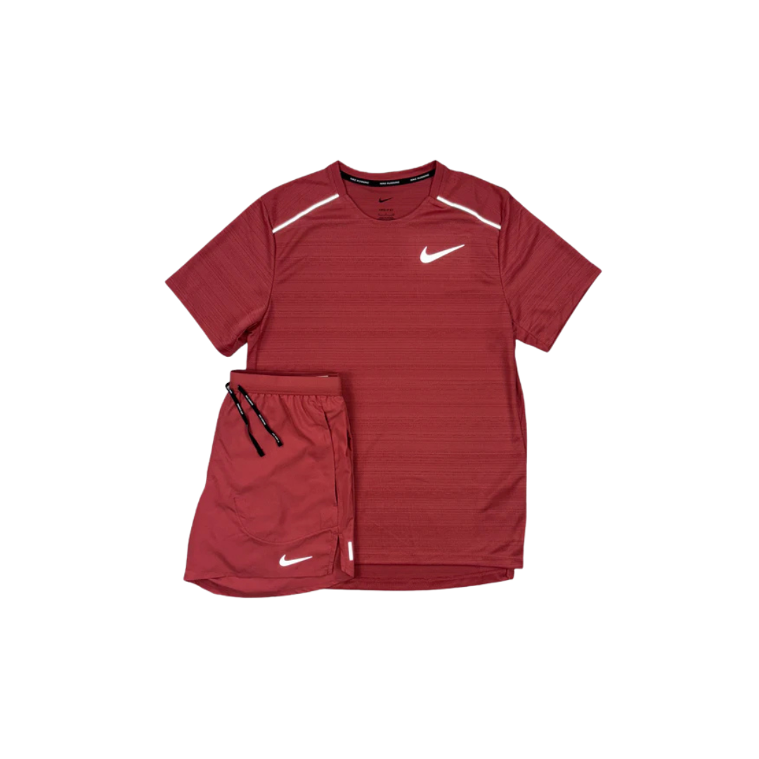 Nike Miler 1.0 SET- Adobe Red
