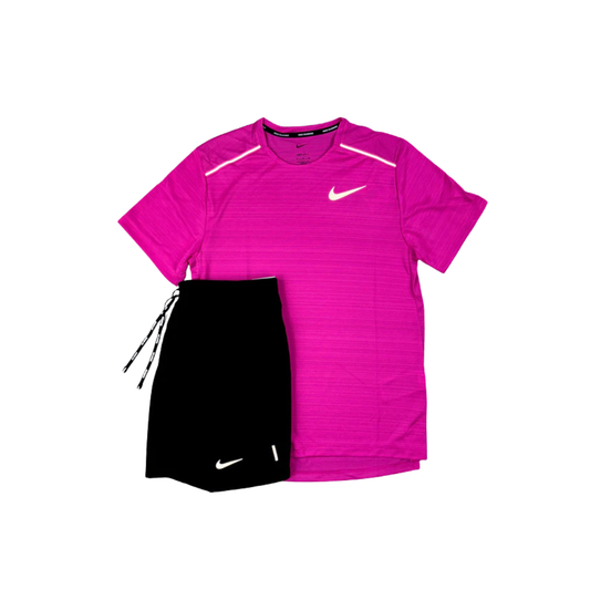 Nike Miler 1.0  SET - ROSE VIF