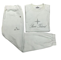 Survêtement stone island coton White
