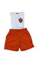 Ensemble lv orange short relief lv