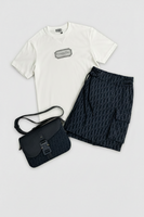 Ensemble Dior teeshirt short & sacoche