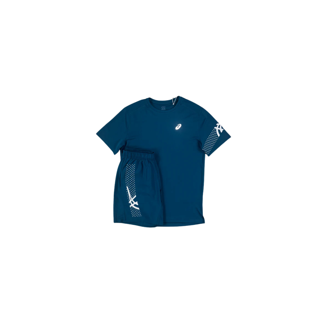 SET Asics Icon -Bleu sarcelle foncé