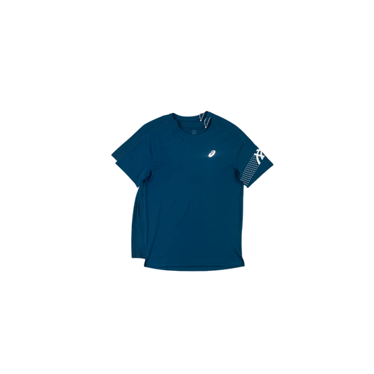 T-SHIRT Asics Icon - Bleu sarcelle foncé