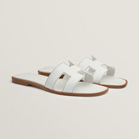 Hermes - Claquettes Blanc